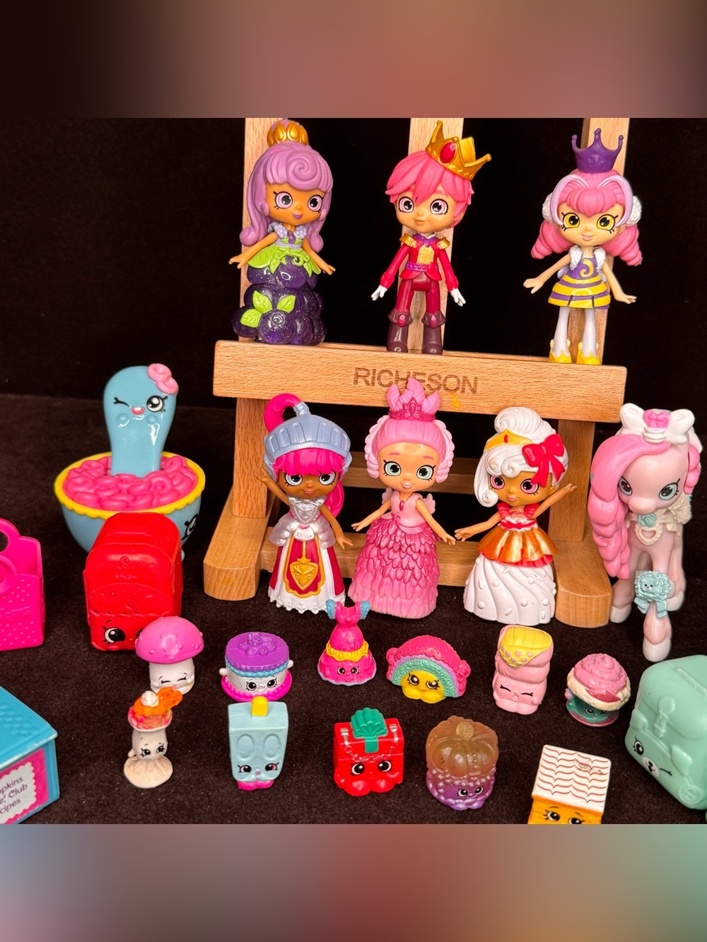 Huge Shopkins Lot Lil Shoppies Dolls Furniture Accessories Figures Mini Toy Lot - Picture 7 of 7